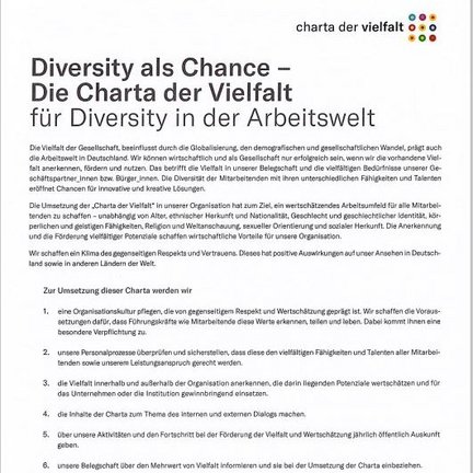 Diversity Charta