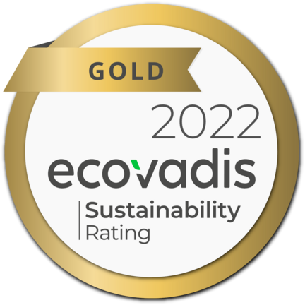 DAHMEN Personalservice wurde 2022 von Ecovadis mit Gold ausgezeichnet